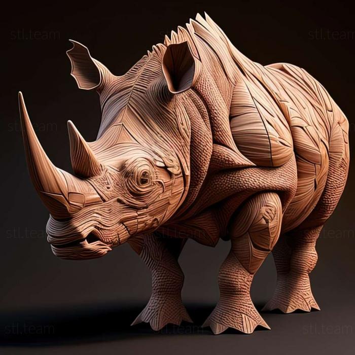 3D модель Rhinotia haemoptera (STL)